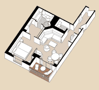 Cruises Around The World SEVEN SEAS SUITE